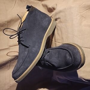 Flag Ltd blue suede chukka boot